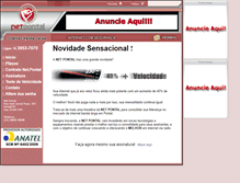 Tablet Screenshot of netpontal.com.br